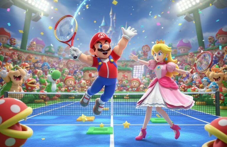 Mario Tennis Fever dévoile sa bande-annonce