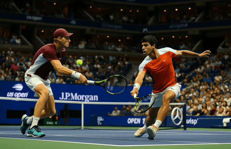 Alcaraz vs Sinner l’US Open a trouvé sa nouvelle légende