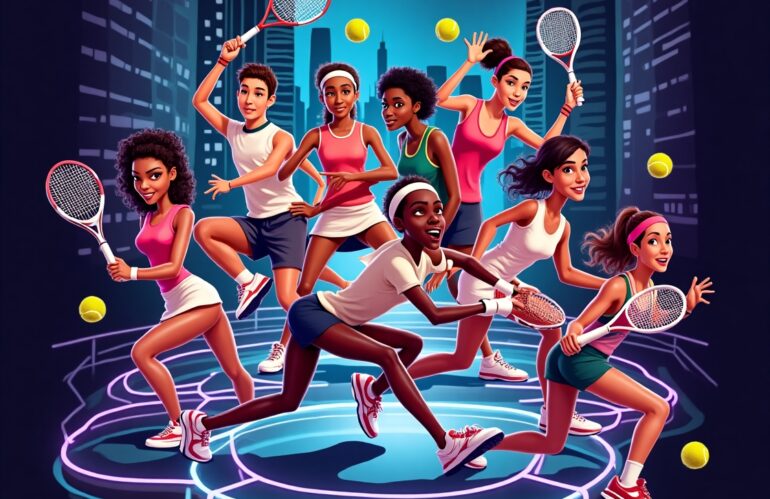 L’Open d’Australie Réinvente le Tennis avec des Avatars Animés