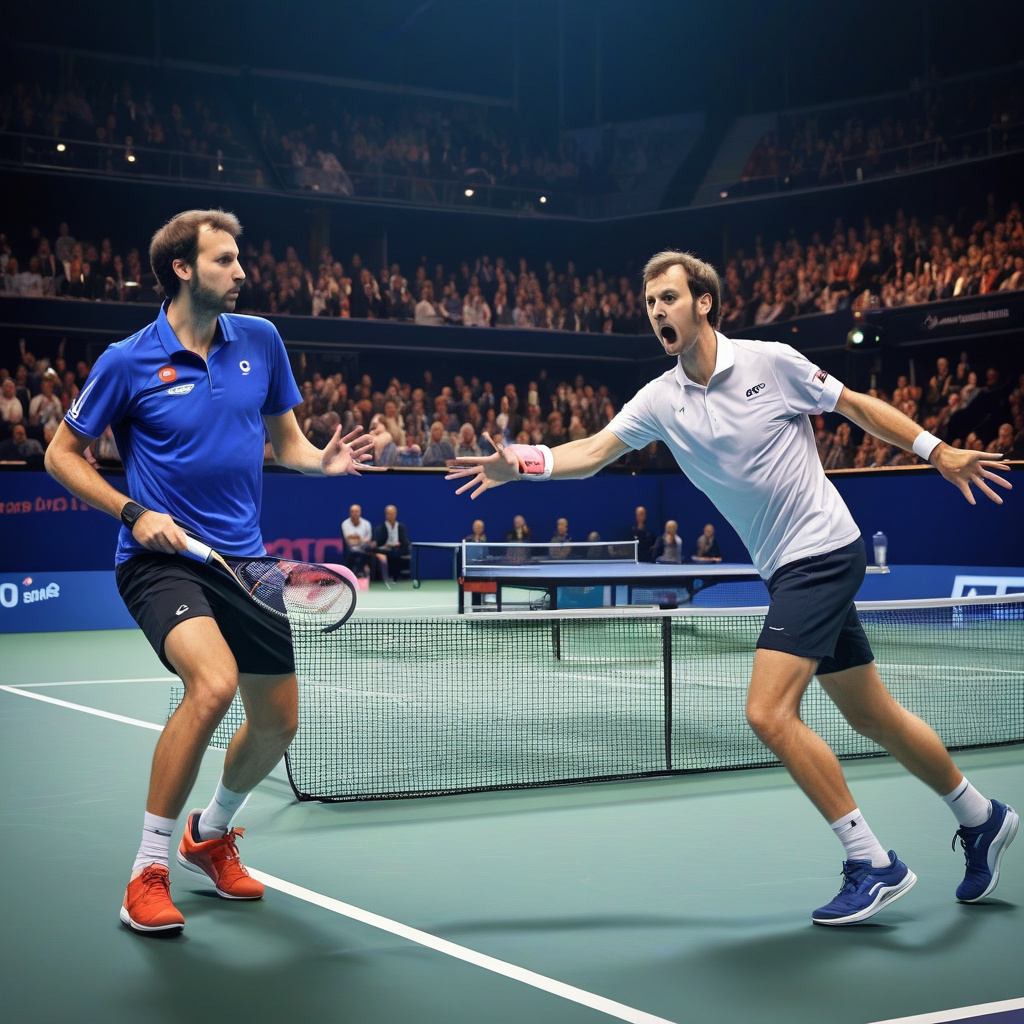 DIRECT. Tennis de table: suivez la demi-finale des championnats d'Europe par équipes France-Allemagne avec les frères Lebrun