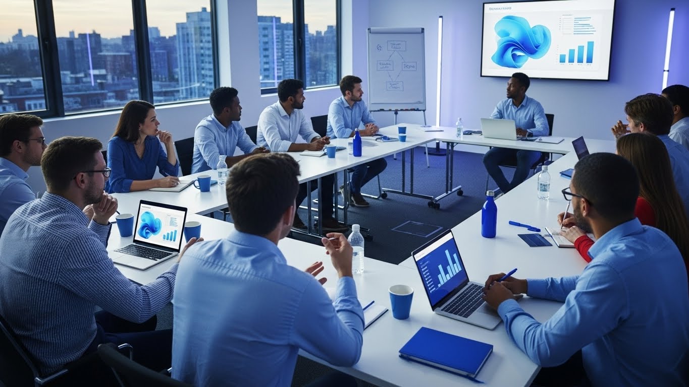 Une semaine en bleu : formation continue